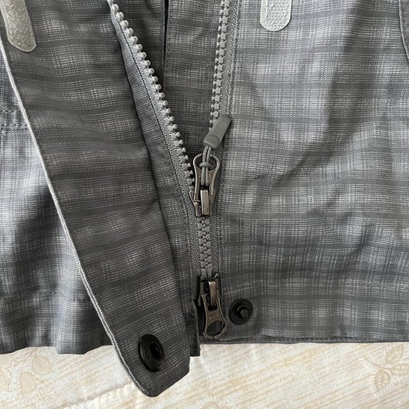 Marmot rain jacket with Membrain - grey plaid, women's sz XS - EUC - Picture 6 of 9